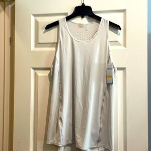Zella Yoga top light gray
